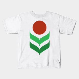 Flower simple logo Kids T-Shirt